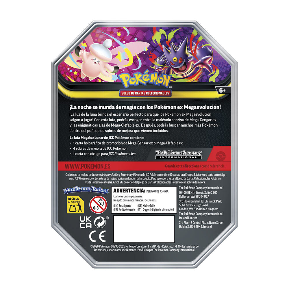 Pokémon TCG – Lata Mega Clefable ex – Español