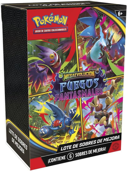 Pokémon TCG – Fuegos Fantasmales – Booster Bundle (6 Sobres) – Español