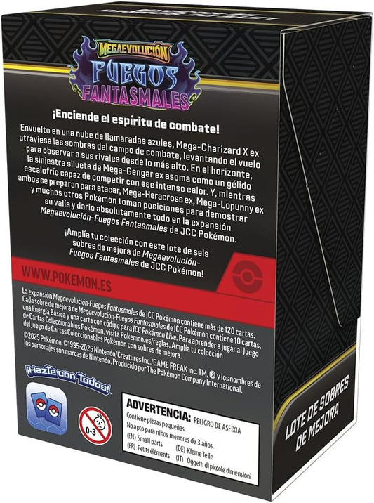 Pokémon TCG – Fuegos Fantasmales – Booster Bundle (6 Sobres) – Español