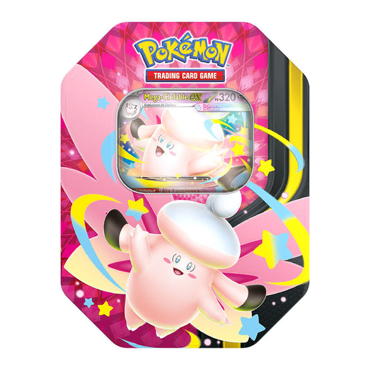 Pokémon TCG – Lata Mega Clefable ex – Español