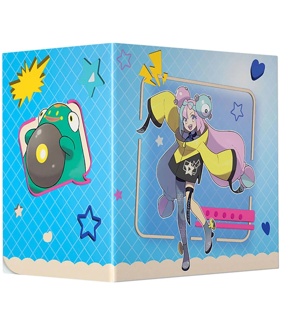 Caja de Mazo PRO Iono and Bellibolt Pokémon Ultra Pro - diseño exterior
