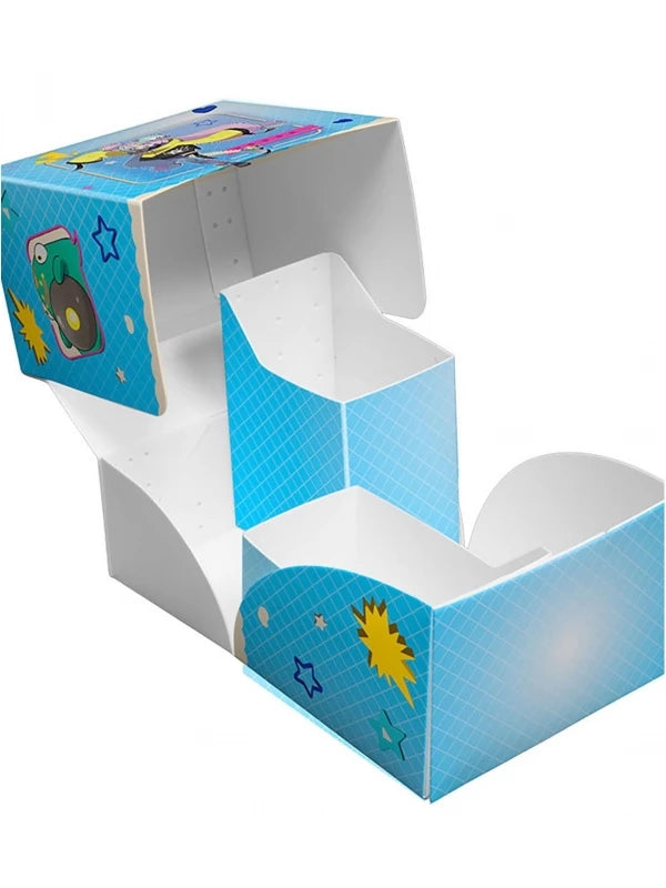 Caja de Mazo PRO Iono and Bellibolt Pokémon Ultra Pro - interior abierta