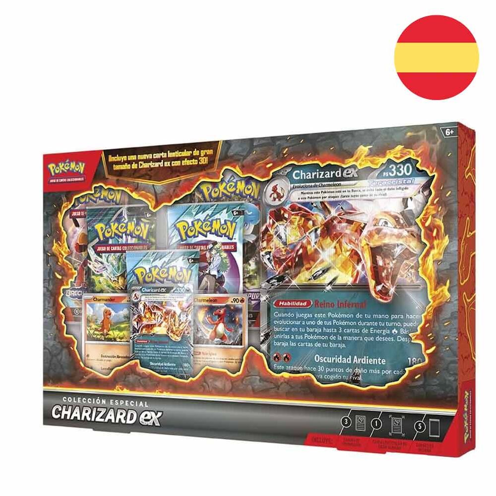Pokémon TCG – Colección Especial Charizard ex – Español