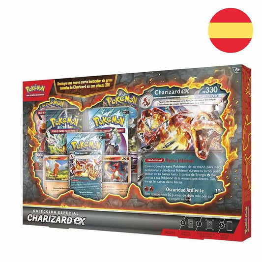 Pokémon TCG – Colección Especial Charizard ex – Español