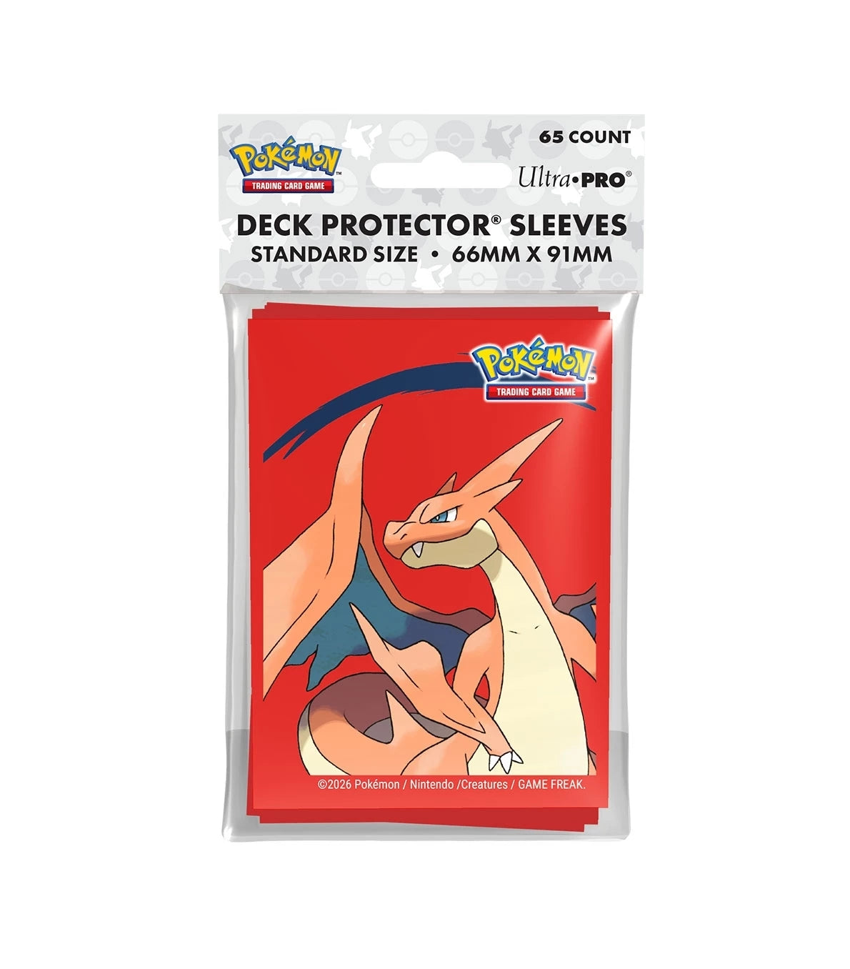 Fundas Standard 65 unidades Charizard Y Pokémon Ultra Pro - pack completo