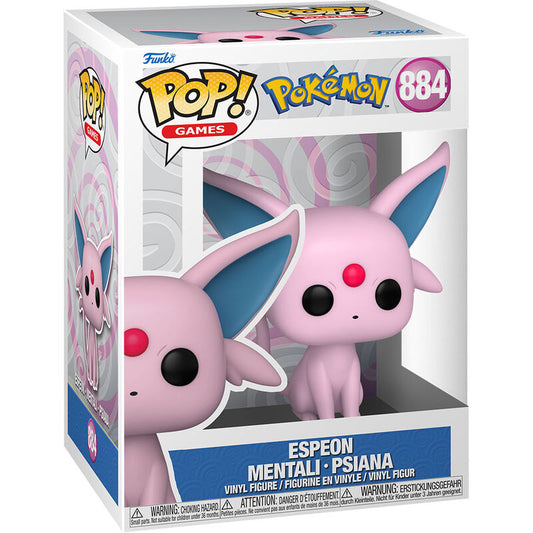 Funko POP Espeon #884 - Vista frontal con caja