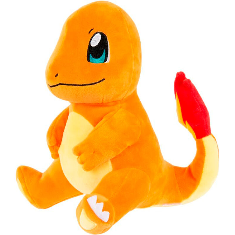 Peluche Pokémon Charmander 22cm - Vista lateral