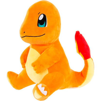 Peluche Pokémon Charmander 22cm - Vista lateral