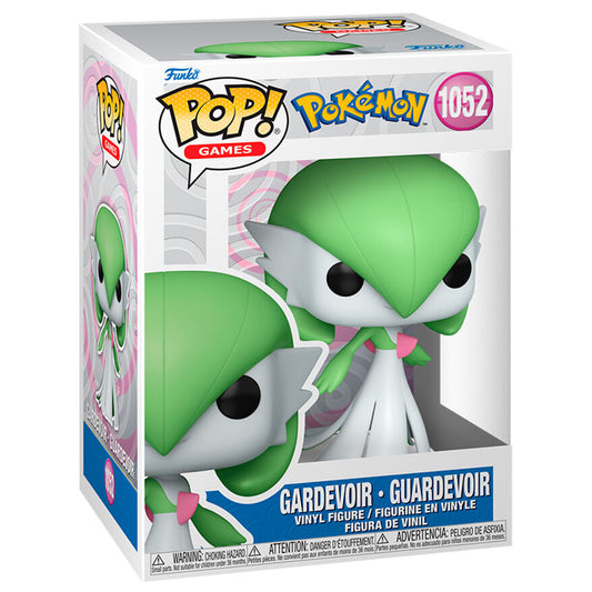 Funko POP Gardevoir #1052 - Vista frontal con caja