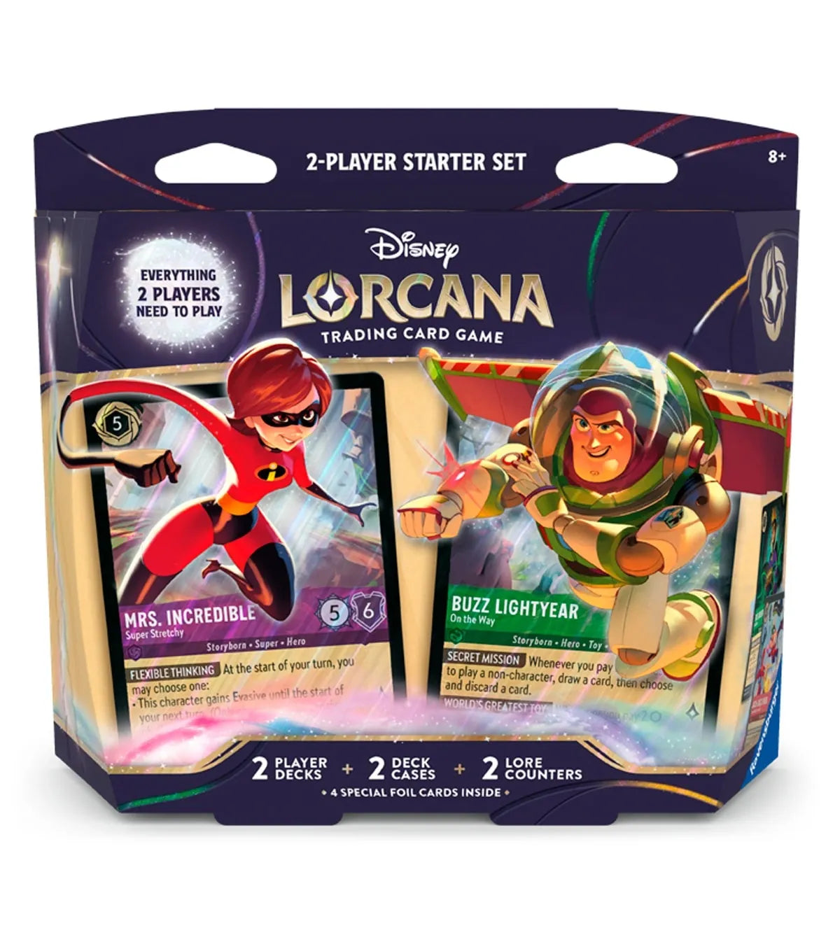 Set de Inicio para 2 Jugadores Wilds Unknown Disney Lorcana TCG Ravensburger