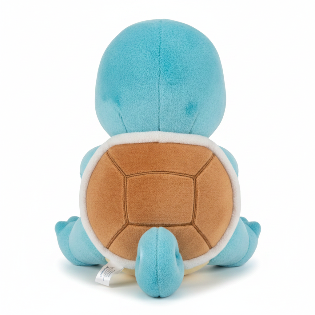 Squirtle peluche trasera