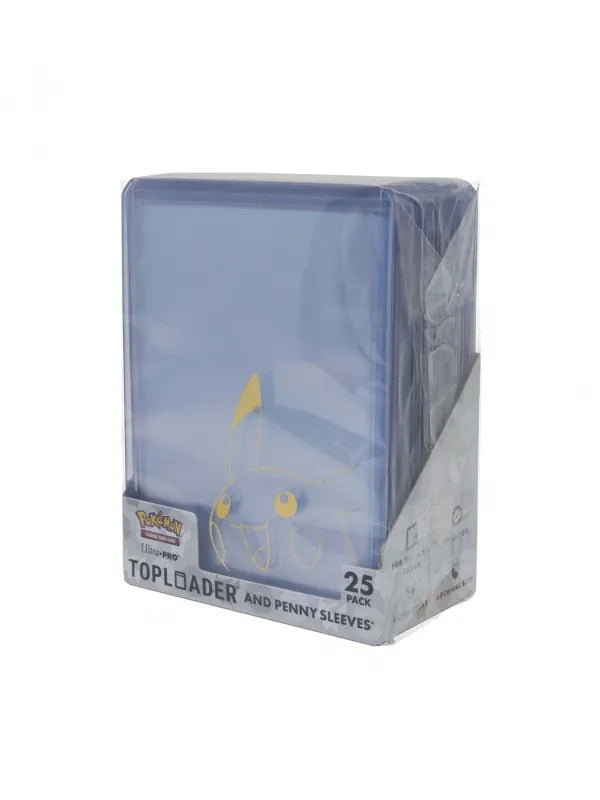 Toploader & Penny Sleeves Pikachu 25 unidades Pokémon Ultra Pro - vista lateral